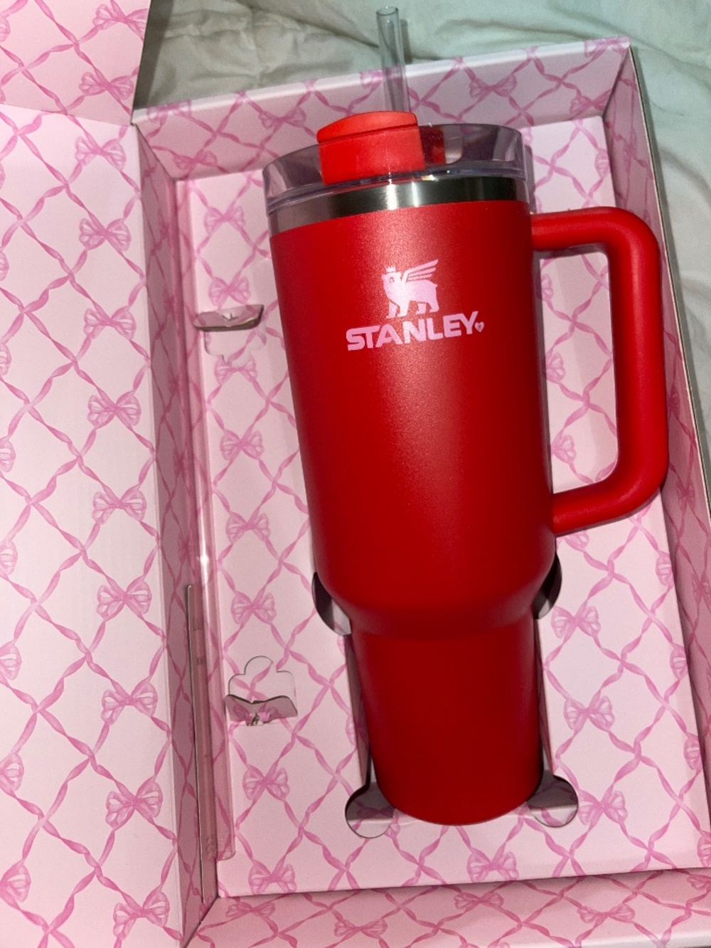 Target Valentine's 40oz Stanley Cup - Target Red